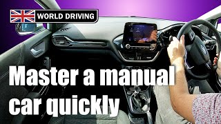 Learn how to drive a manual car in 19 minutes [upl. by Hawger753]