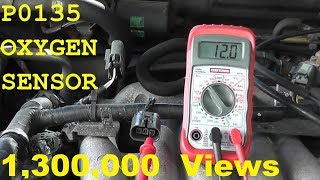 How To Test and Replace an Oxygen Sensor P0135 [upl. by Mitchel]