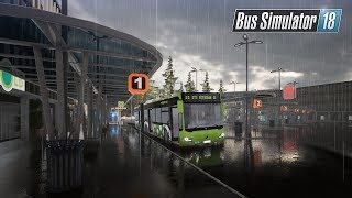 BUS SIMULATOR 18  8 Estrenando La Estación Central de Autobuses [upl. by Josephina887]