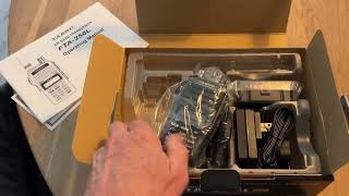 Yaesu FTA250L unboxing [upl. by Ariew545]