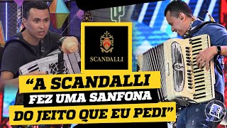 A Sanfona SCANDALLI feita pra NONATO LIMA [upl. by Rondi]