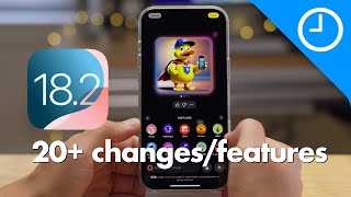 iOS 182  20 Features ChatGPT Genmoji Image Playground Apple Intelligence [upl. by Geddes734]