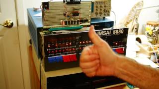 71 IMSAI 8080 talks for the first time in 33 years [upl. by Benetta271]