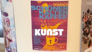 quotSchöner kalter Kaffeequot  Bilder von einer Ausstellungseröffnung Ein Video von Joachim Rex [upl. by Eisnil]