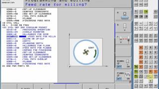 Heidenhain CNC iTNC 530 Programming part 1 [upl. by Perlie]