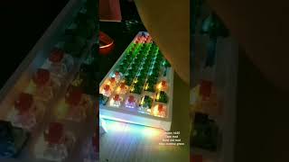 leaven k620 red switches  akko matcha green [upl. by Annil]