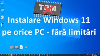 Instalare Windows 11 PE ORICE COMPUTER [upl. by Salsbury]