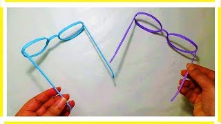 Paper glasses  How To Make Origami Sunglasses [upl. by Barbee]