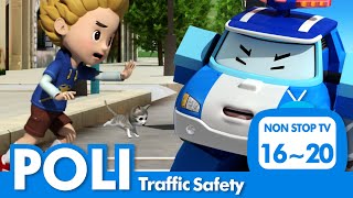 Traffic Safety Full Episodes│1620 Episodes│POLIs Safety Series│Safety Episodes│Robocar POLI TV [upl. by Marylee]