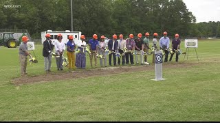 Edisto High gets new turf athletic field [upl. by Milone440]