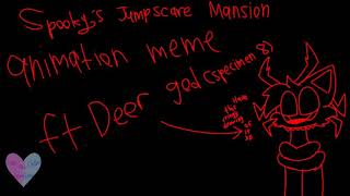 Red Lips meme  FlipaClip  Spookys Jumpscare Mansion animation meme  Ft Deer God [upl. by Nyrehtak]