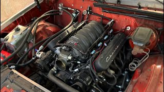 LS SWAP G BODY WITH HOLLEY MID MOUNT KIT TERMINATOR X amp VINTAGE AIR KIT 😳🤑 PLUS BOOSTED FOOTAGE [upl. by Holleran]