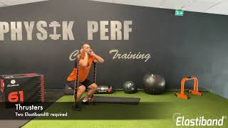 Exercise 17  Thrusters with Elastiband® English version [upl. by Ynnek]