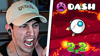 me paso Dash el nuevo nivel de Geometry Dash 22 [upl. by Alded399]