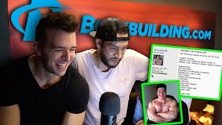 Derek amp Chris React To His First Steroid Cycle Logged On Bodybuildingcom [upl. by Hump864]