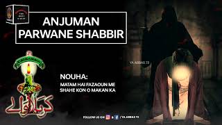 Matam Hai Fazaoun me Shahe Koun o Makan ka Noha  Shahadat Mola Ali ع  Anjuman Parwane Shabbir Noha [upl. by Yetta976]