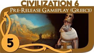 Civilization 6  Lets Play Greece Pericles  Ep 5 Civ 6 Gameplay [upl. by Nylakcaj]