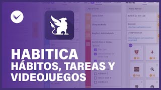 Como usar la app Habitica  Hábitos Tareas y Videojuegos [upl. by Ahsiela]