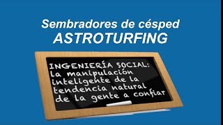 ASTROTURFING técnica de corrupción sanitaria [upl. by Itsrejk974]