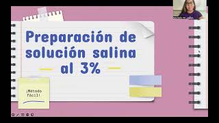 ¿Cómo realizar Solución Salina al 3🧂Aqui te lo enseño facil y rápido By Karla Muñiz Hdz [upl. by Doreen]