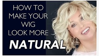 HOW TO make WIGS LOOK MORE NATURAL ⭐️⭐️USING SIMPLE techniques⭐️⭐️ [upl. by Ajnek206]