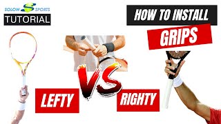 How To Regrip Lefty VS Righty Tutorial  Makes a BIG Grip Difference [upl. by Silvana]