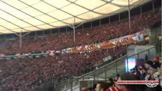 Union Berlin fans at the derby 2013 quotFC Union unsere Liebe unsere Mannschaft unser Stolz [upl. by Chastity]