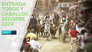 2 ENTRADA TOROS Y CABALLOS SEGORBE 2024 [upl. by Bainbrudge584]