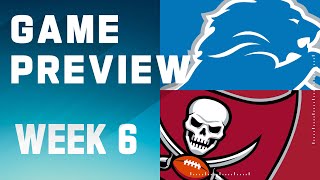 Detroit Lions vs Tampa Bay Buccaneers  2023 Week 6 Game Preview [upl. by Ramunni]