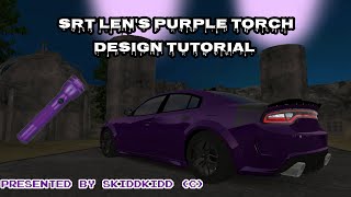 SRT LEN PURPLE TORCH TUTORIAL CAR PARKING MULTIPLAYER [upl. by Hajan]