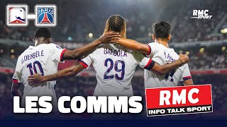 Losc 13 PSG  Les comms’ RMC Paris s’adjuge le choc et poursuit son sansfaute [upl. by Gustave]