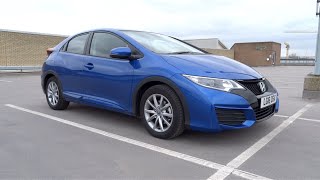 2016 Honda Civic Hatchback 14 iVTEC S StartUp and Full Vehicle Tour [upl. by Signe]