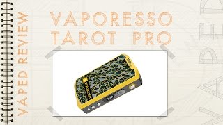 VAPORESSO TAROT PRO 160w revue fr [upl. by Chenee]