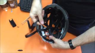 How to replace the helmet strap clip [upl. by Stormie]