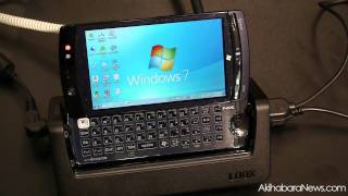 Fujitsu Loox F07C the world first ATOM powered Smartphone [upl. by Stronski]