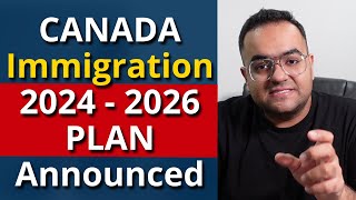 Canada PR 2024 2026 Immigration Levels Plan Announced  Canada Immigration News Latest IRCC Updates [upl. by Fante]