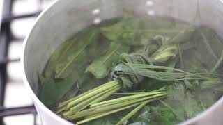 HEALING TEA  Guyabano Pandan and Tanglad Iced Tea  Filipino Heritage Kitchen [upl. by Bogoch]