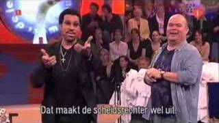 Bij Paul de Leeuw zingen Lionel Richie en Glynis Terborg Three times a lady [upl. by Aliber]