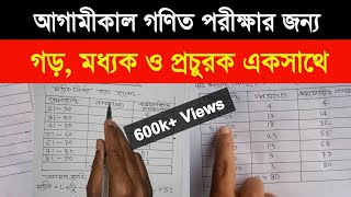 গণিত সাজেশন এসএসসি ২০২৫  Math suggestion ssc 2025  গড়  মধ্যক  প্রচুরক  পরিসংখ্যান সাজেশন SSC [upl. by Reinaldo]