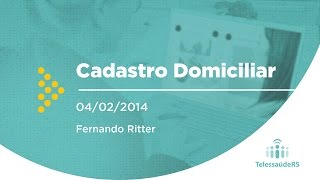 ESUS Cadastro Domiciliar [upl. by Kironde]