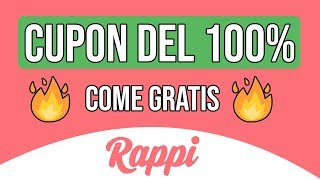 🔥 Cupones para RAPPI 2020 Cupon Comida GRATIS en RAPPI [upl. by Varney958]