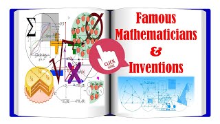 Famous Mathematicians and their Inventions  Greatest Math Scientists Achievements and Contributions [upl. by Atila]