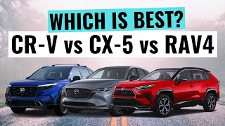 2024 Toyota RAV4 VS Honda CRV VS Mazda CX5 Comparison Review  Which Is Best [upl. by Nolra108]