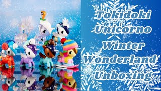 Unicorno Winter Wonderland  Mystery Unboxing  Tokidoki  Episode 108 [upl. by Fidel809]