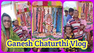 How I Celebrate Ganesh Chaturthi Puja  Mayke Me Huyi Ganesh Ji Ka Agaman  Shree Bishnupriya [upl. by Faucher]