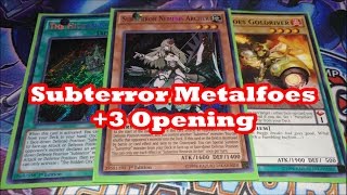 Basic Subterror Metalfoes 3 Opening Combo PostINOV [upl. by Cowan]