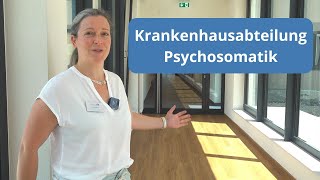 Krankenhausabteilung Psychosomatik  Rundgang [upl. by Navap726]