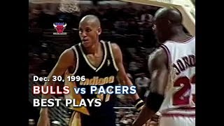 December 30 1996 Bulls vs Pacers highlights [upl. by Sasnett32]