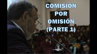 Comisión por omisión y criterios de equivalencia con la comisión activa parte 1  Diego Luzón Peña [upl. by Orton]