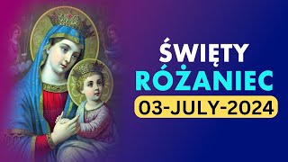 Różaniec Święty 🙏🏻 Środa 🙏🏻July 3 2024🙏🏻Tajemnice chwalebne Różańca Świętego🙏🏻Polish Rosary [upl. by Ivets]